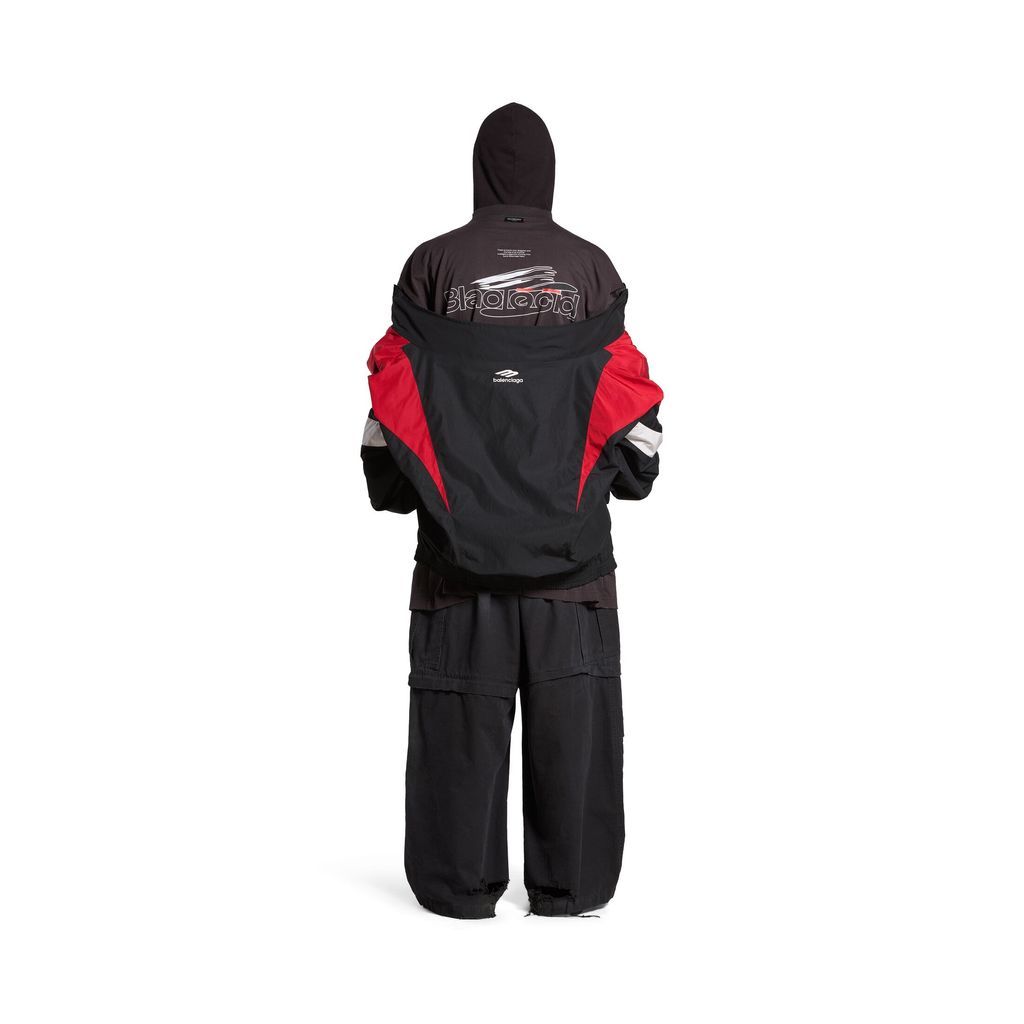 3B Sports Icon Off Shoulder Tracksuit Jacket