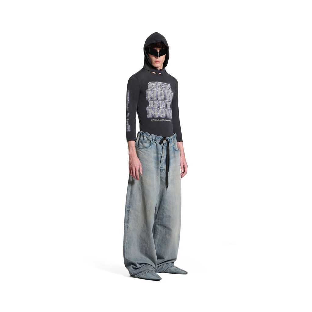 SNBN Long Sleeve Hooded T-Shirt Fitted