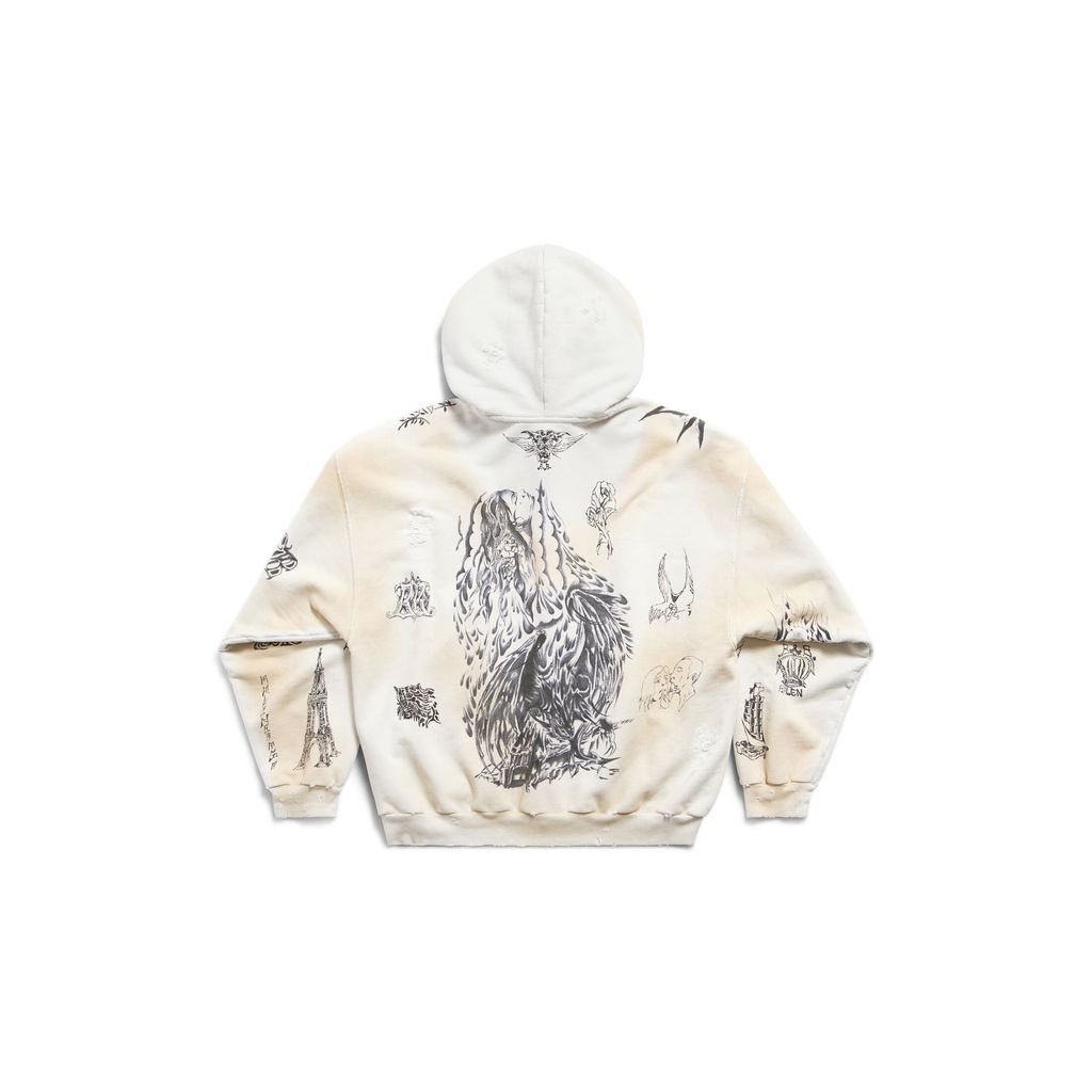 Tat Zip-Up Hoodie Medium Fit