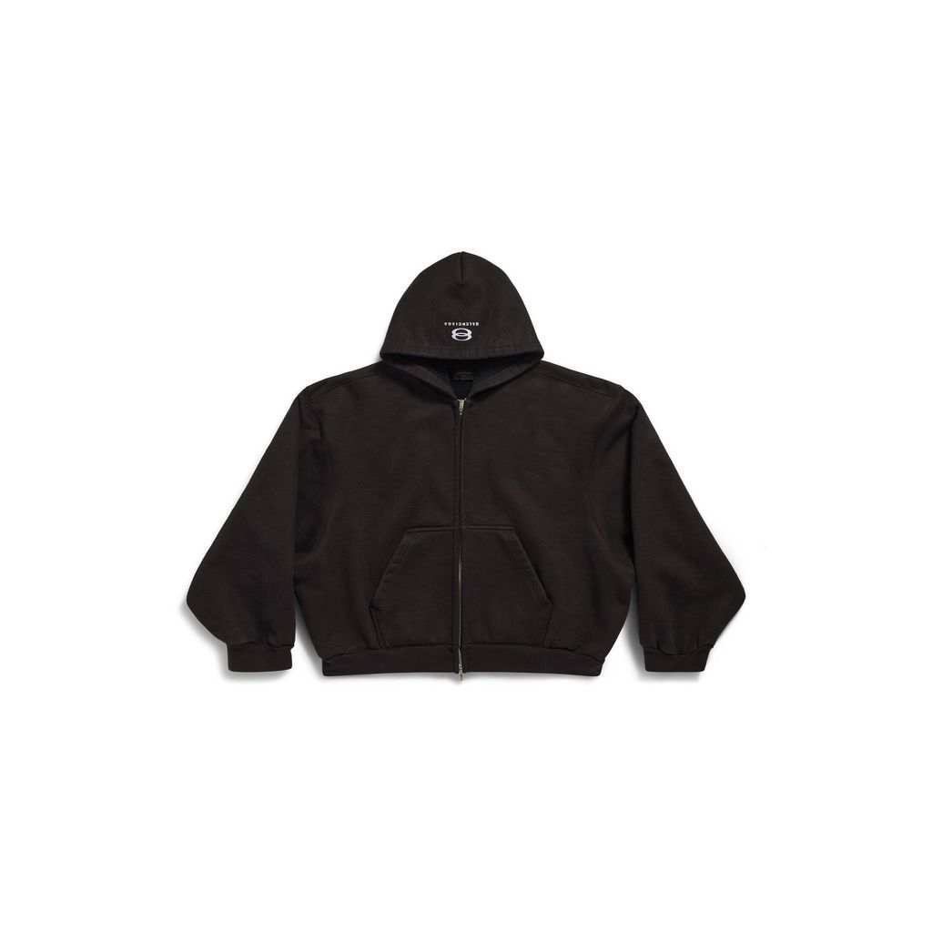 Unity Sports Icon Boxy Zip-Up Hoodie Large Fit