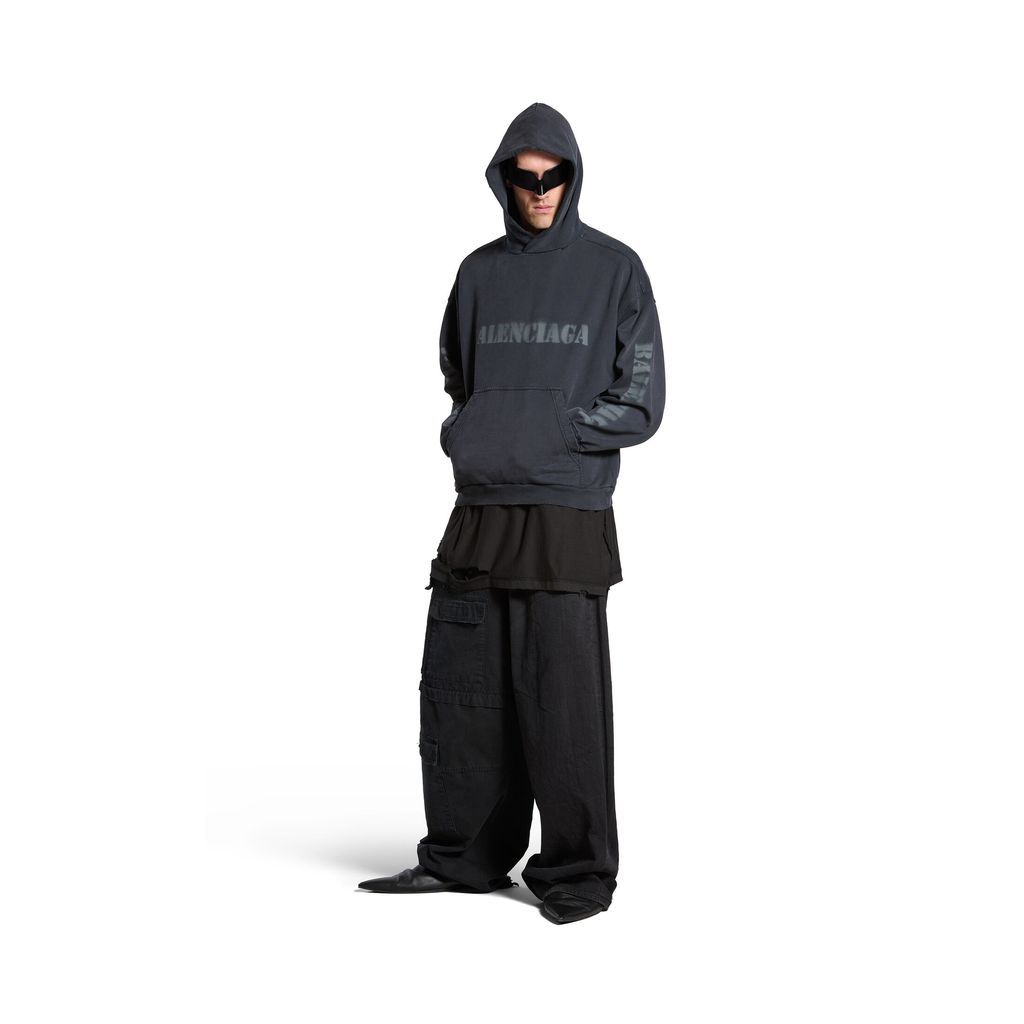 Stencil Type Hoodie Medium Fit