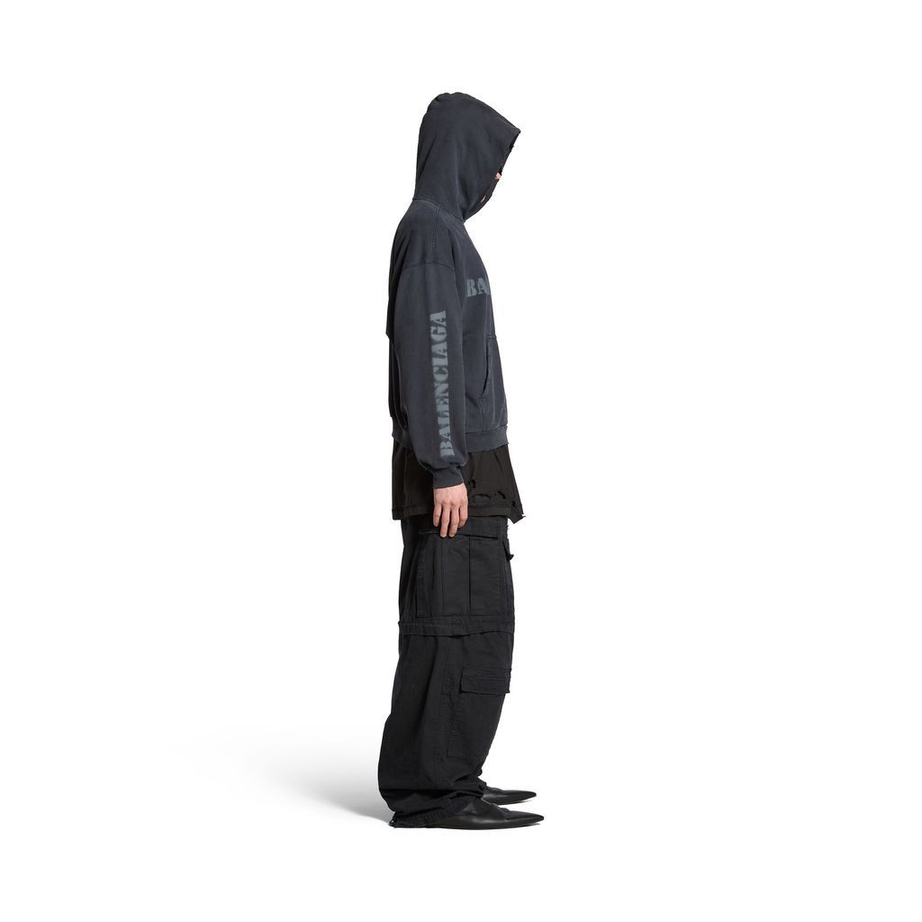 Stencil Type Hoodie Medium Fit