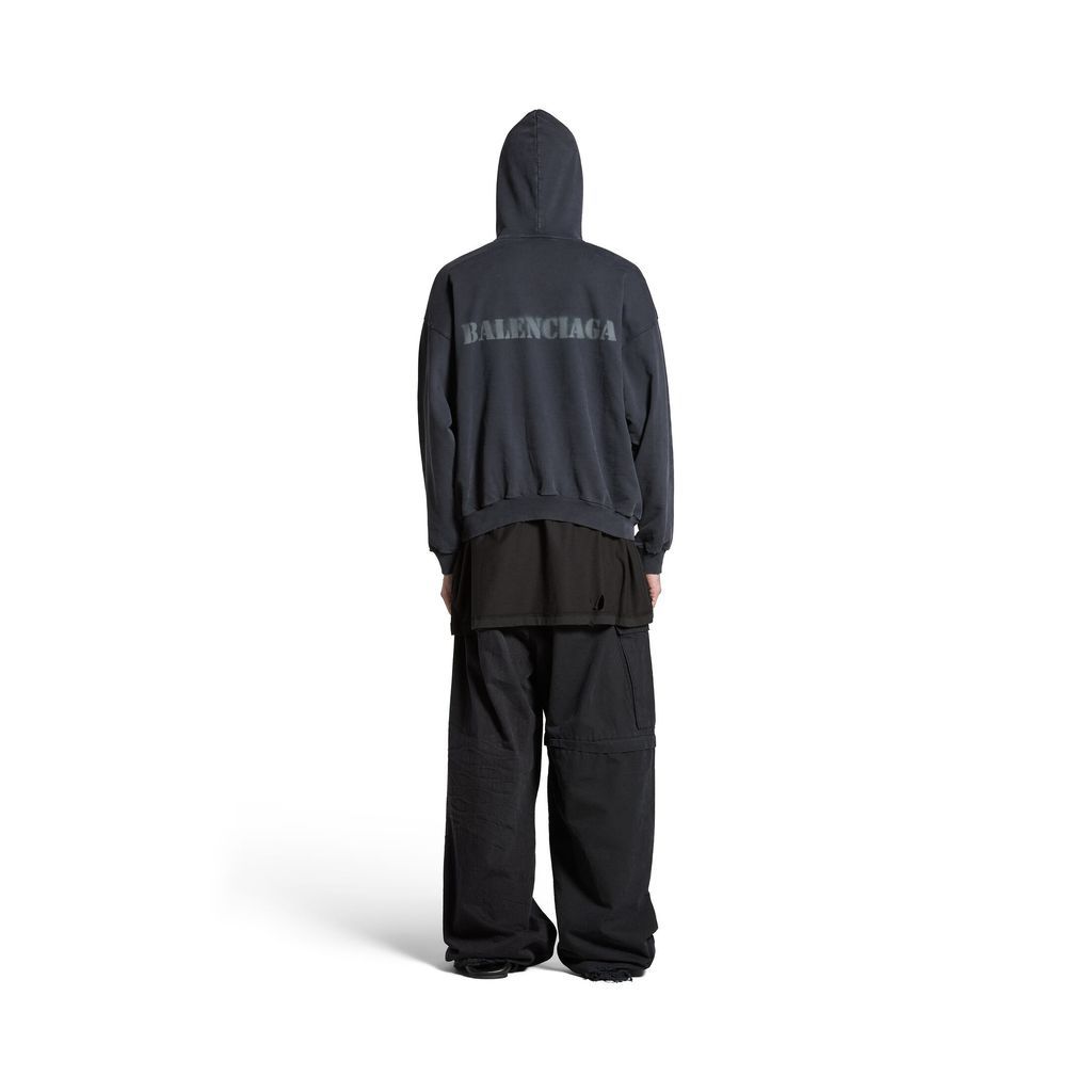 Stencil Type Hoodie Medium Fit