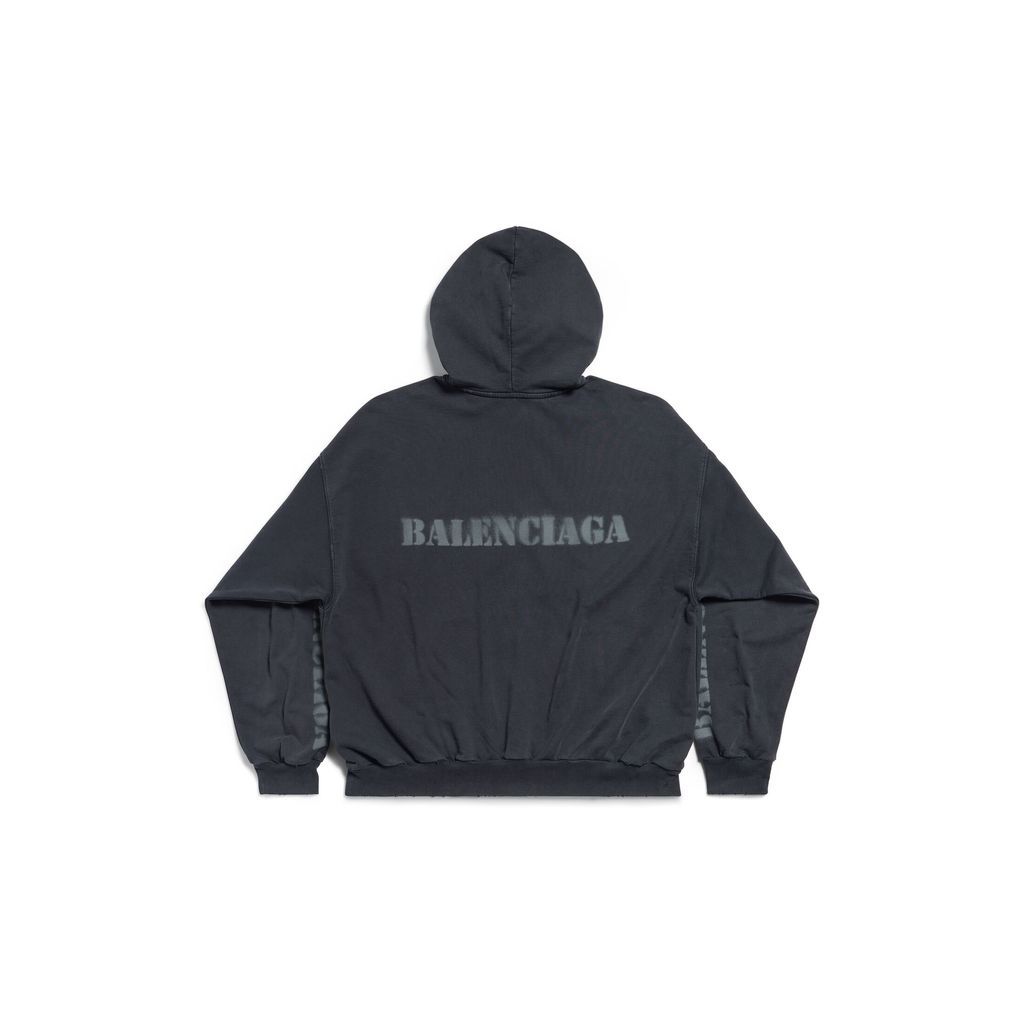 Stencil Type Hoodie Medium Fit