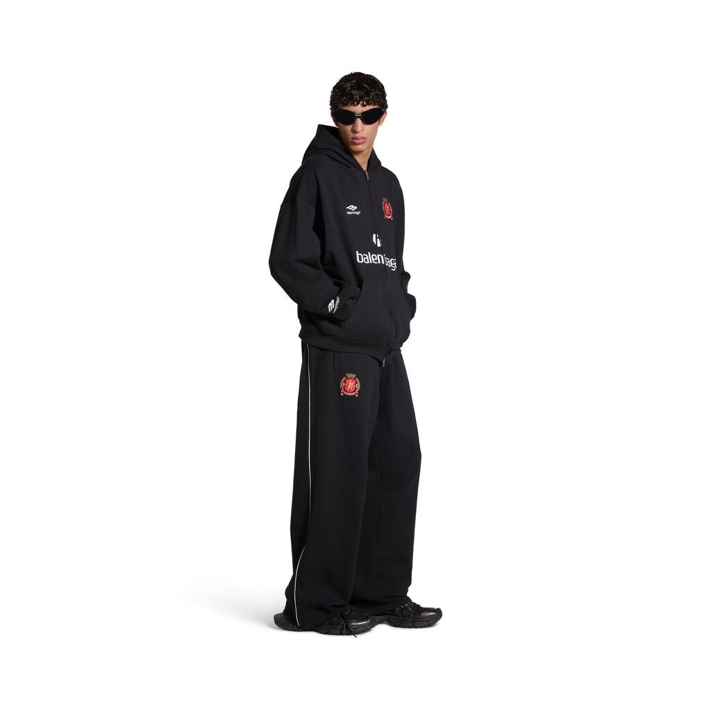 Paris Soccer Zip-Up Hoodie Medium Fit