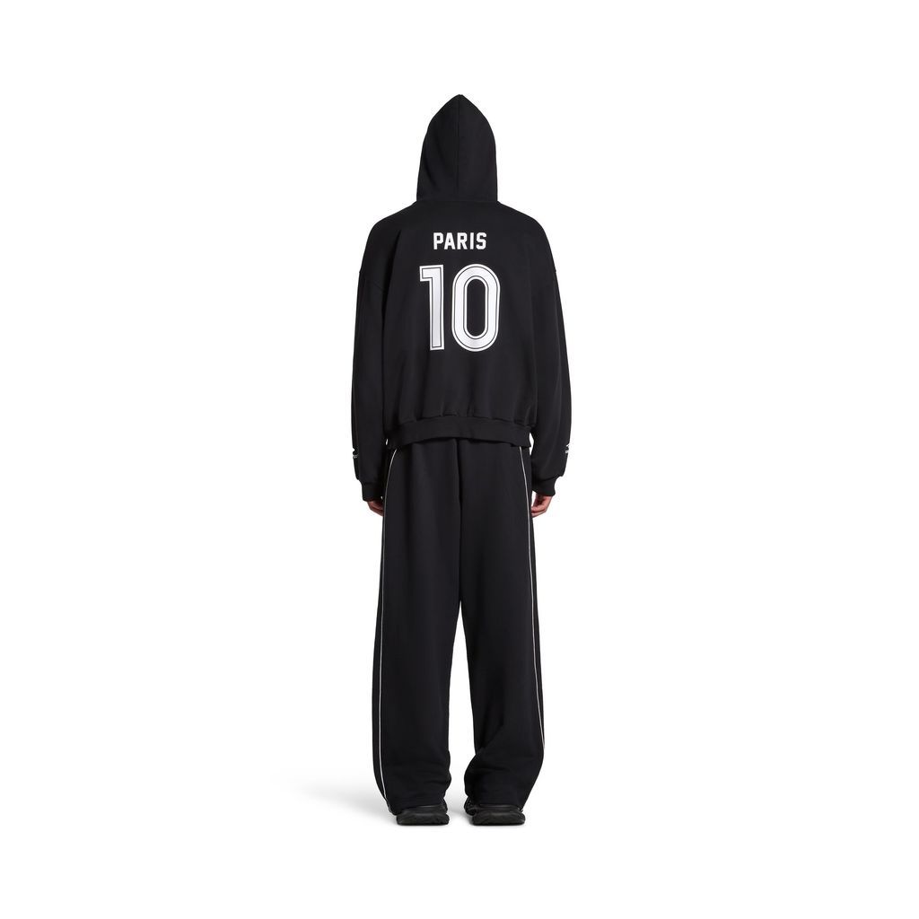 Paris Soccer Zip-Up Hoodie Medium Fit