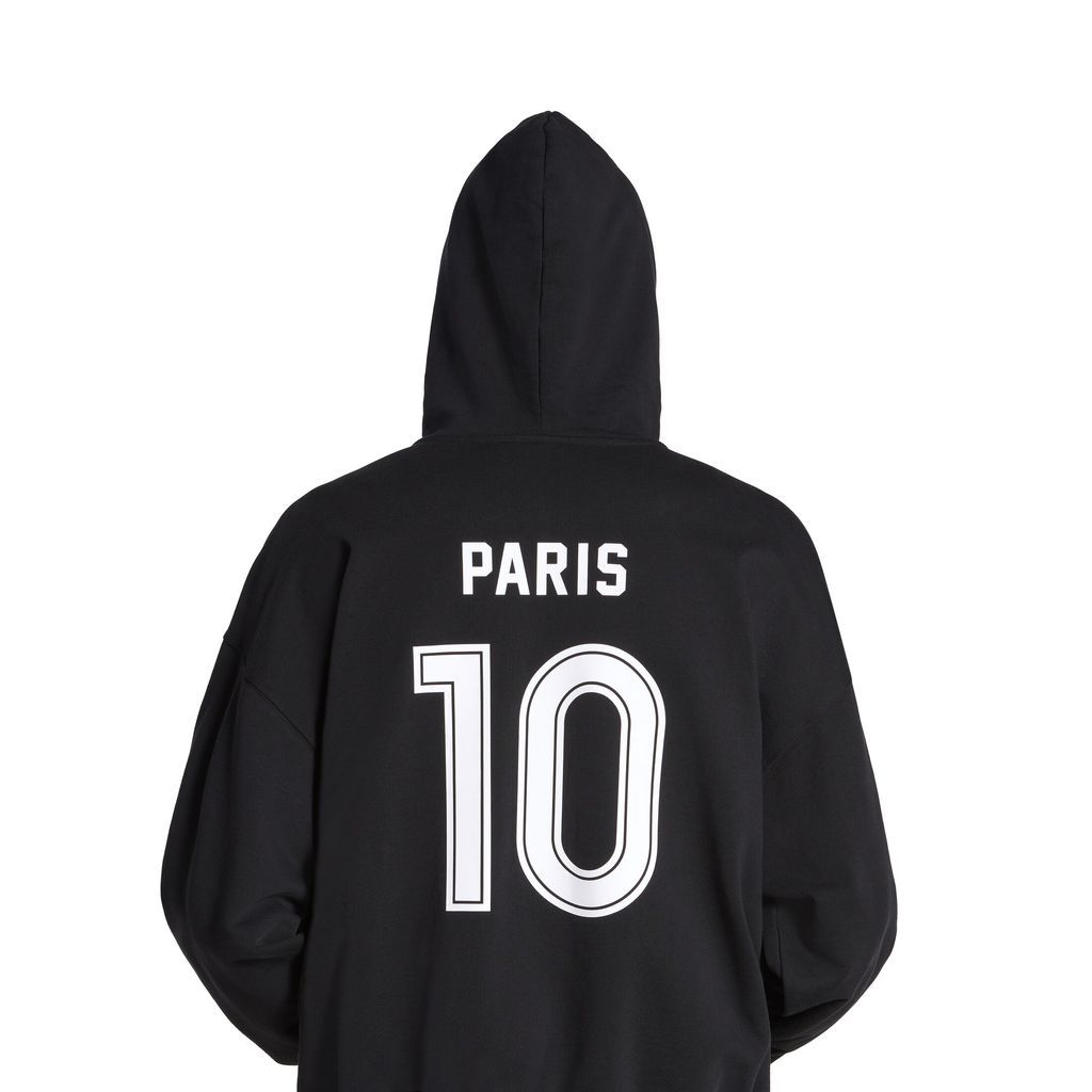 Paris Soccer Zip-Up Hoodie Medium Fit