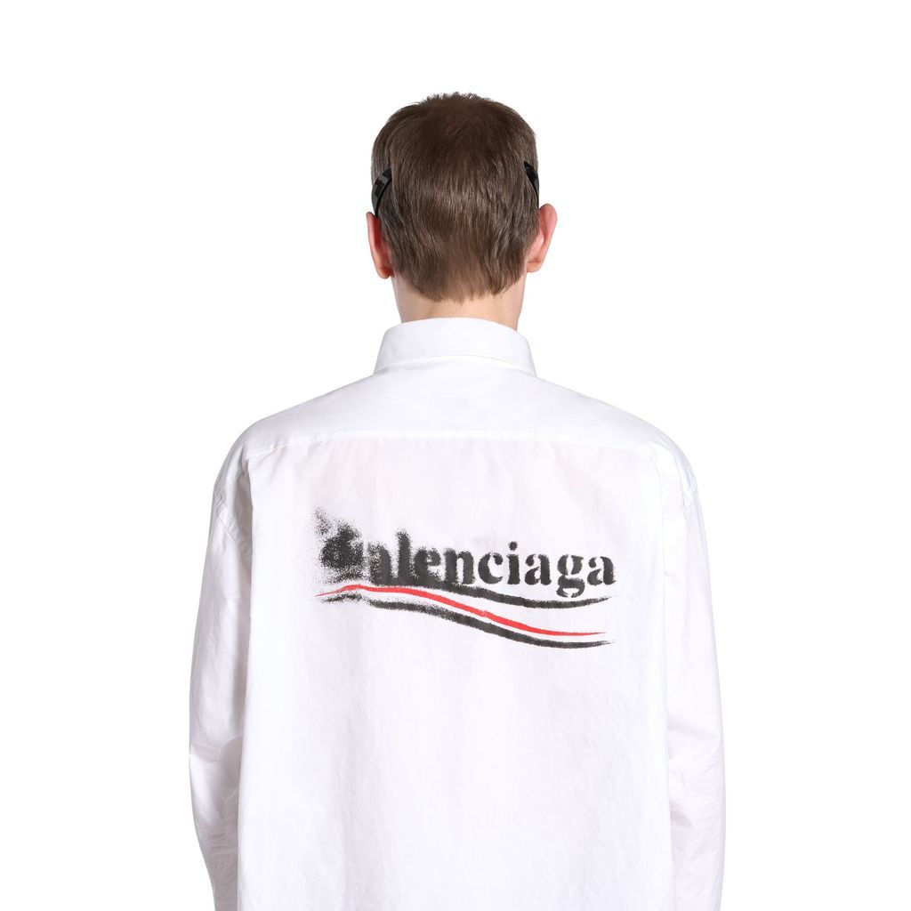 Political Stencil Shirt Large Fit