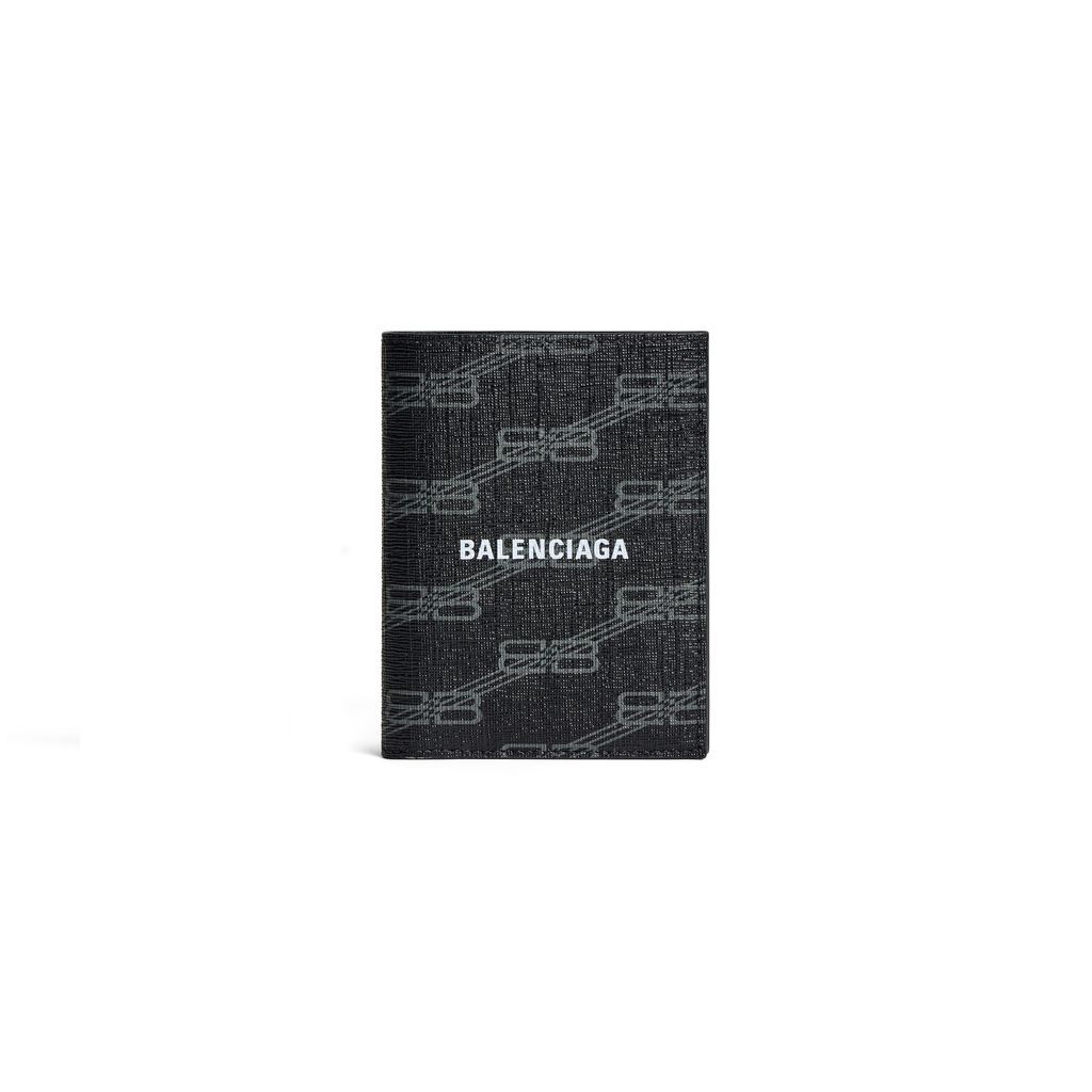 Signature Vertical Bifold Wallet Bb Monogram Coated Canvas