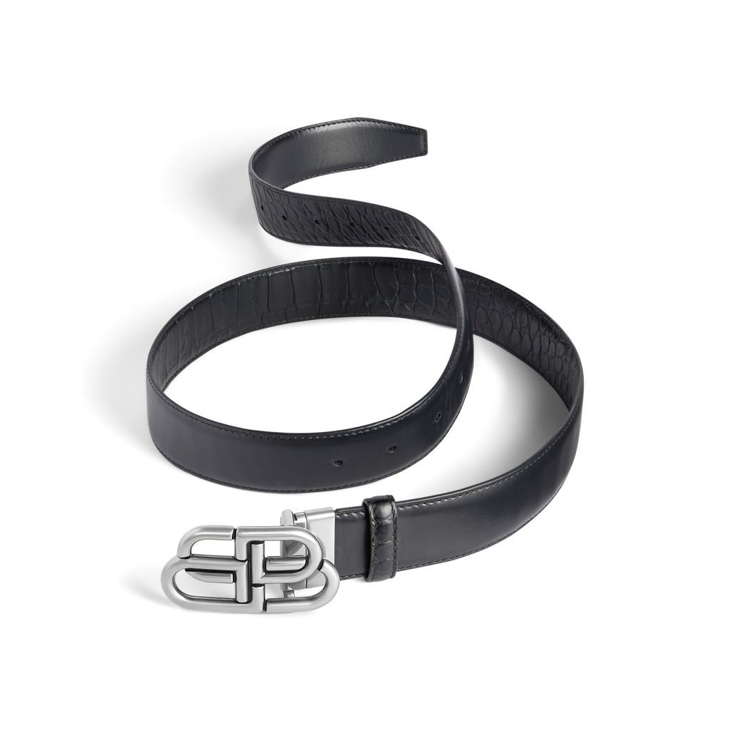 BB Reversible Belt Crocodile Embossed