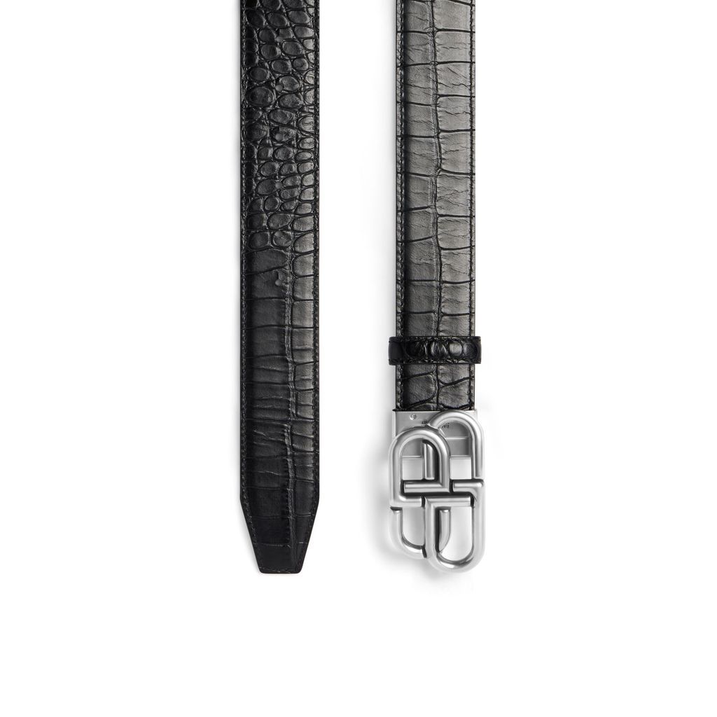 BB Reversible Belt Crocodile Embossed