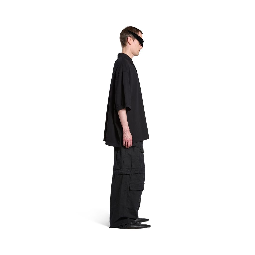 BB Classic Balenciaga Polo Shirt Oversized