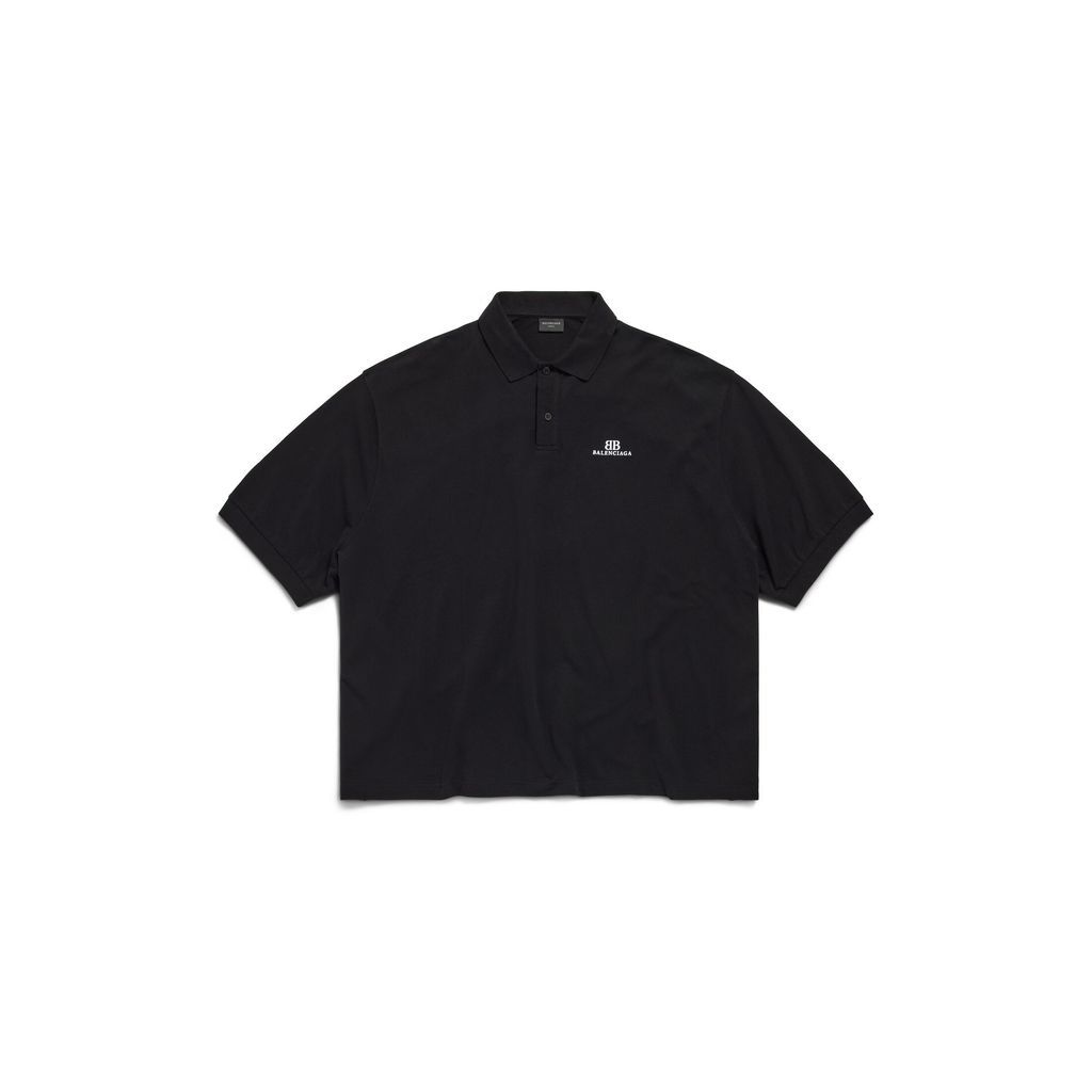 BB Classic Balenciaga Polo Shirt Oversized