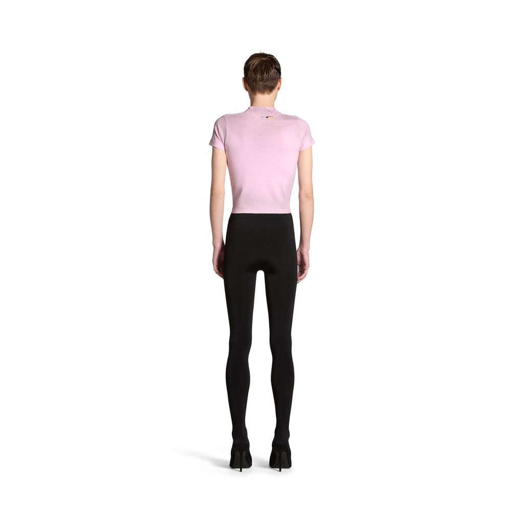 Gothic Type Shrunk T-Shirt Bodycon Fit