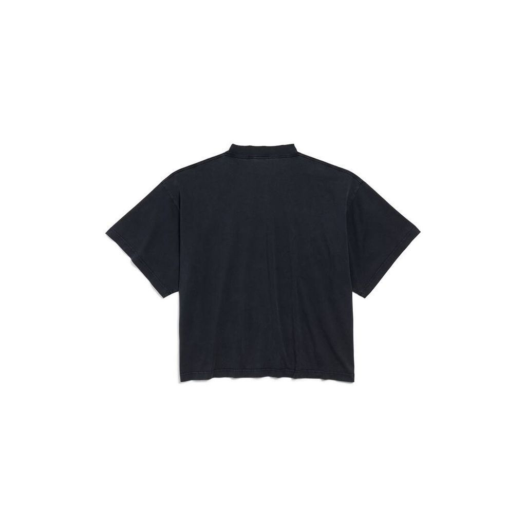 I Love Paris & Cropped T-Shirt Oversized