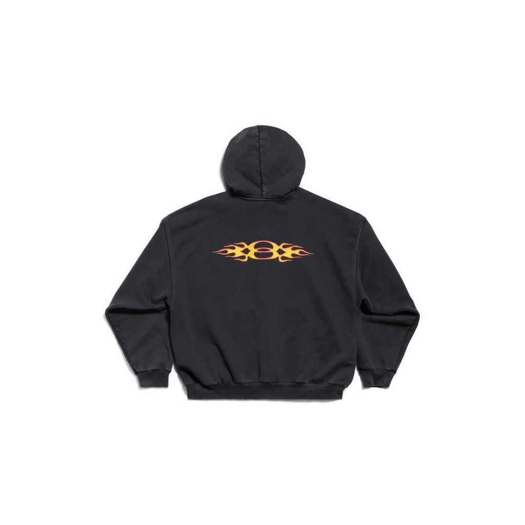 Burning Unity Zip-Up Hoodie Medium Fit