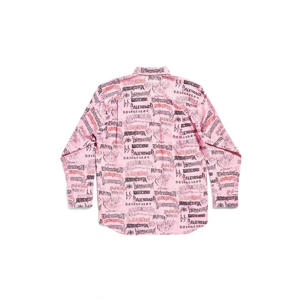 Diy Metal Allover Shirt Large Fit