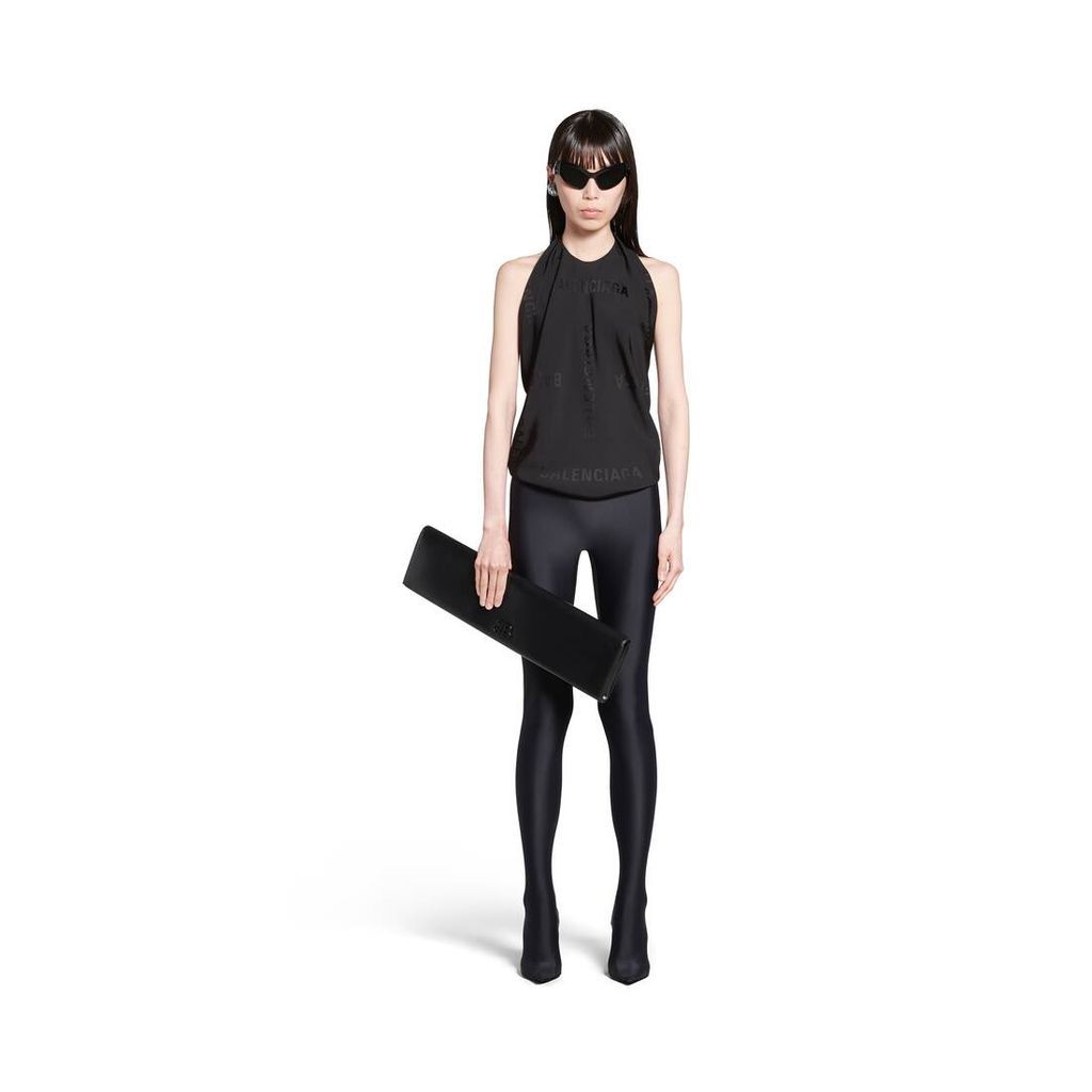 Bal Diagonal Allover Knotted Top