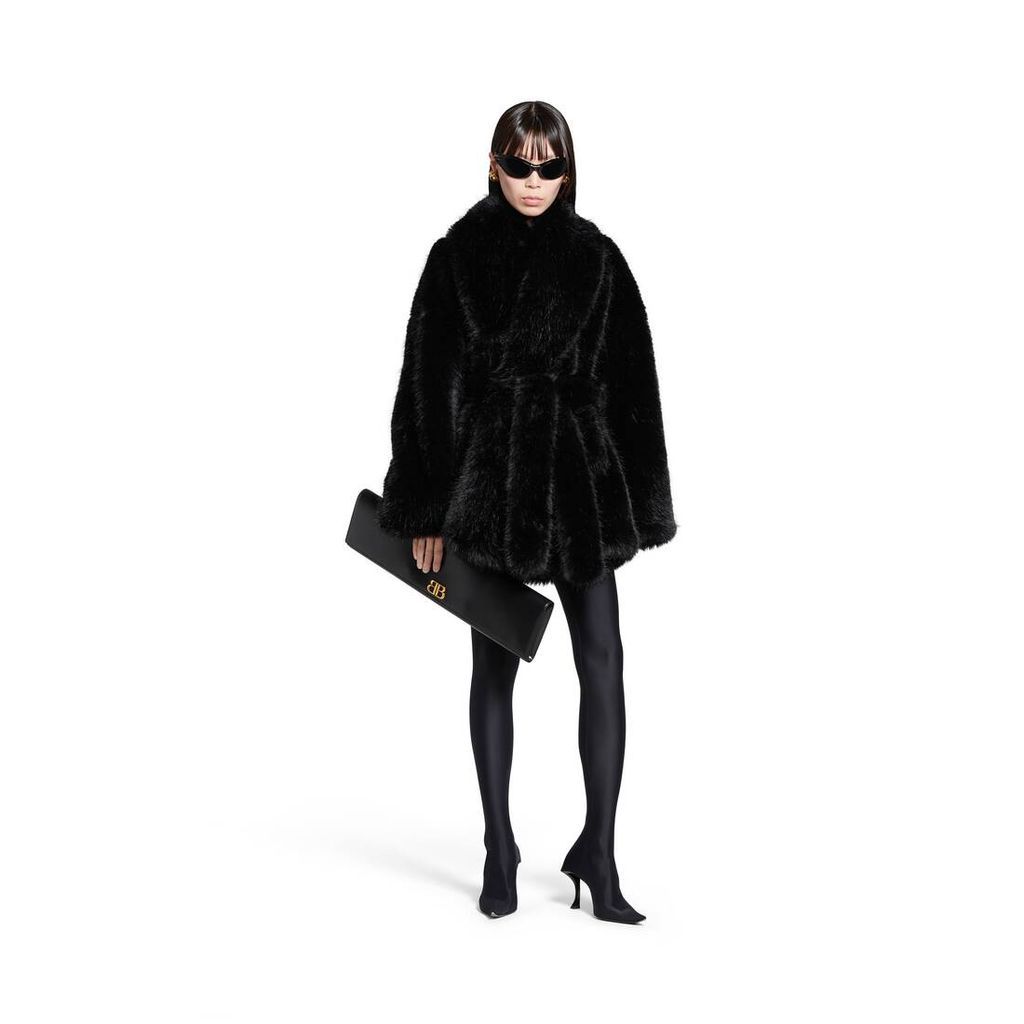 Cocoon Wrap Coat