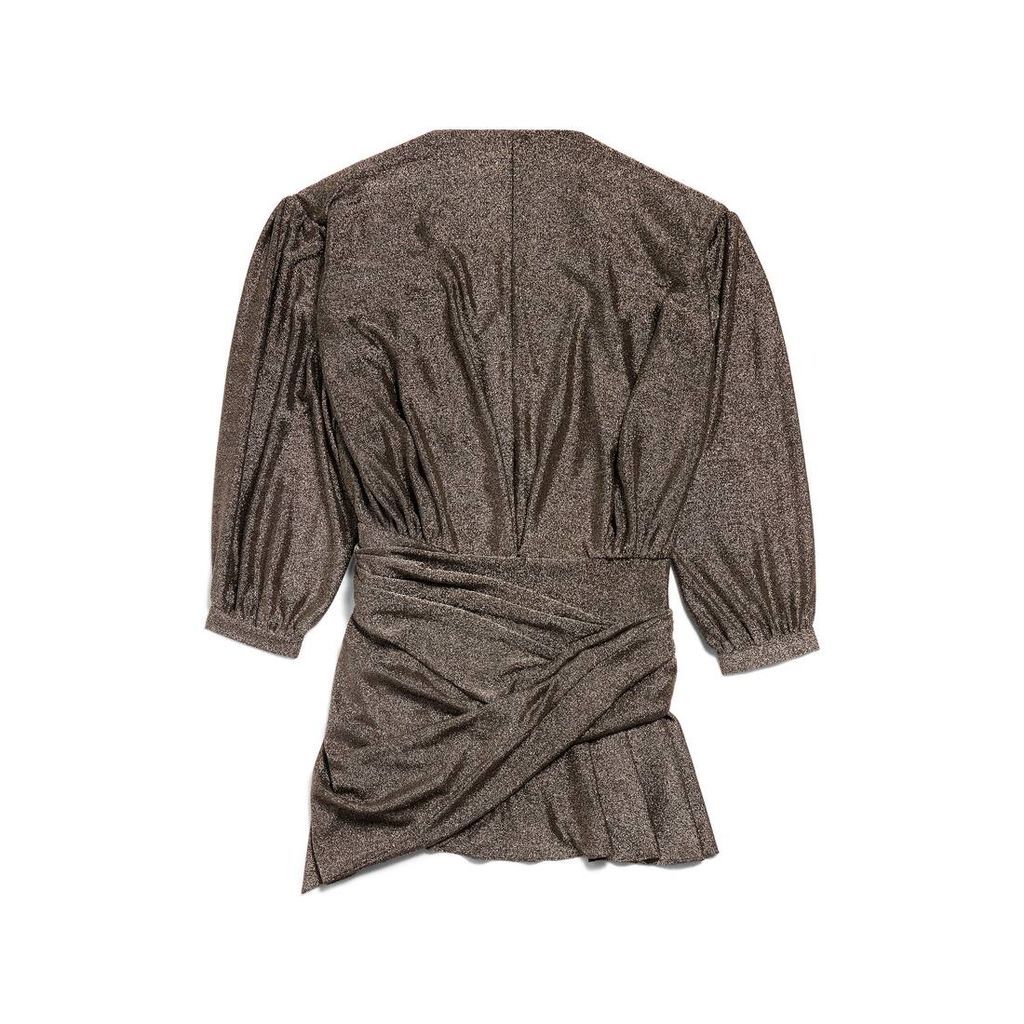 V-Neck Mini Dress