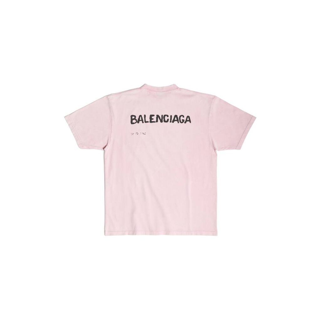 Hand-Drawn T-Shirt Large Fit
