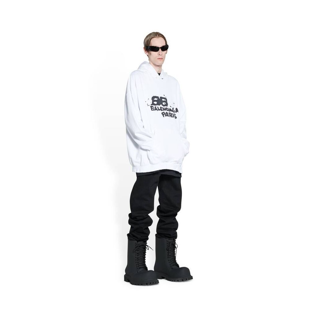 Hand-Drawn BB Icon Hoodie Large Fit