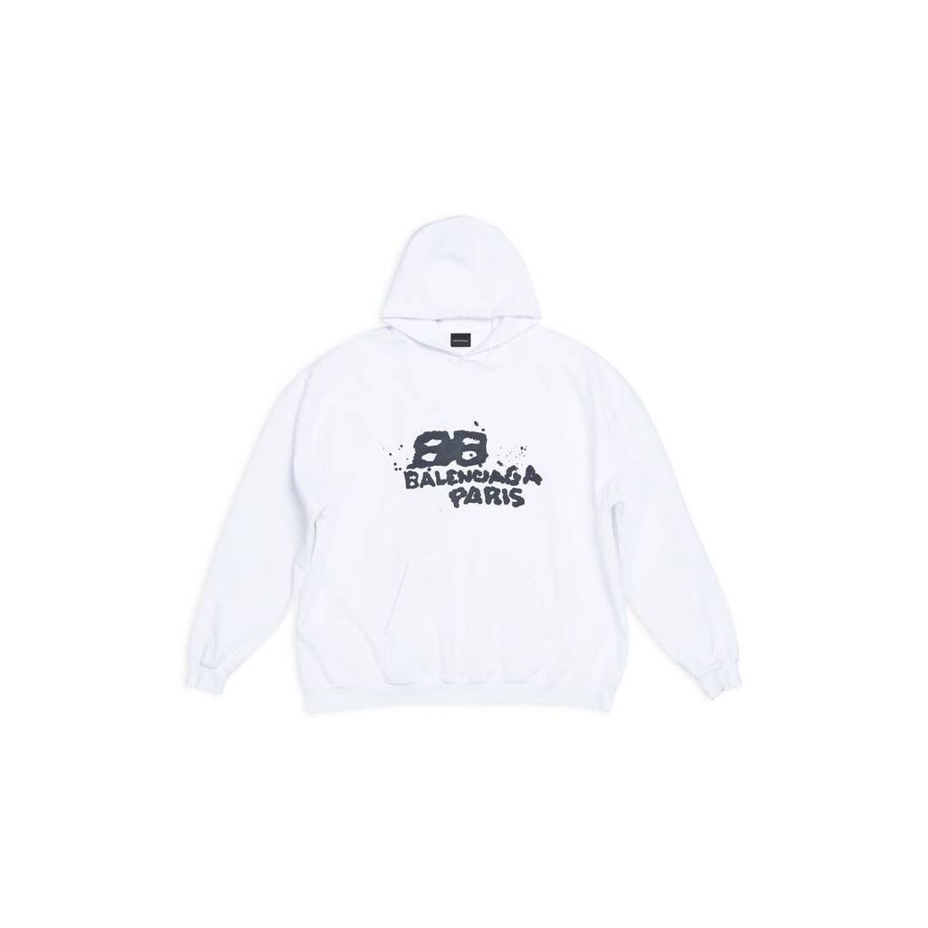 Hand-Drawn BB Icon Hoodie Large Fit