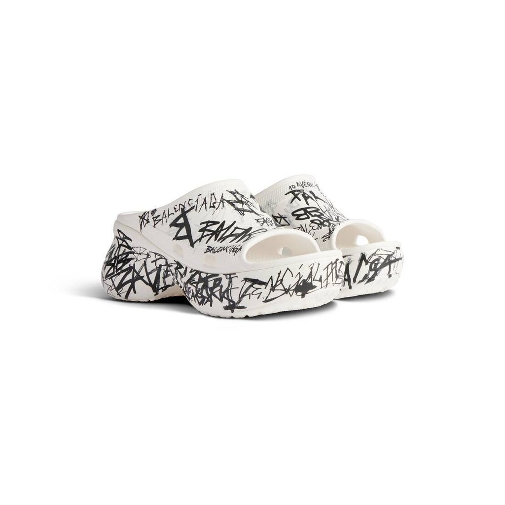 Pool Crocs™ Graffiti Slide Sandal