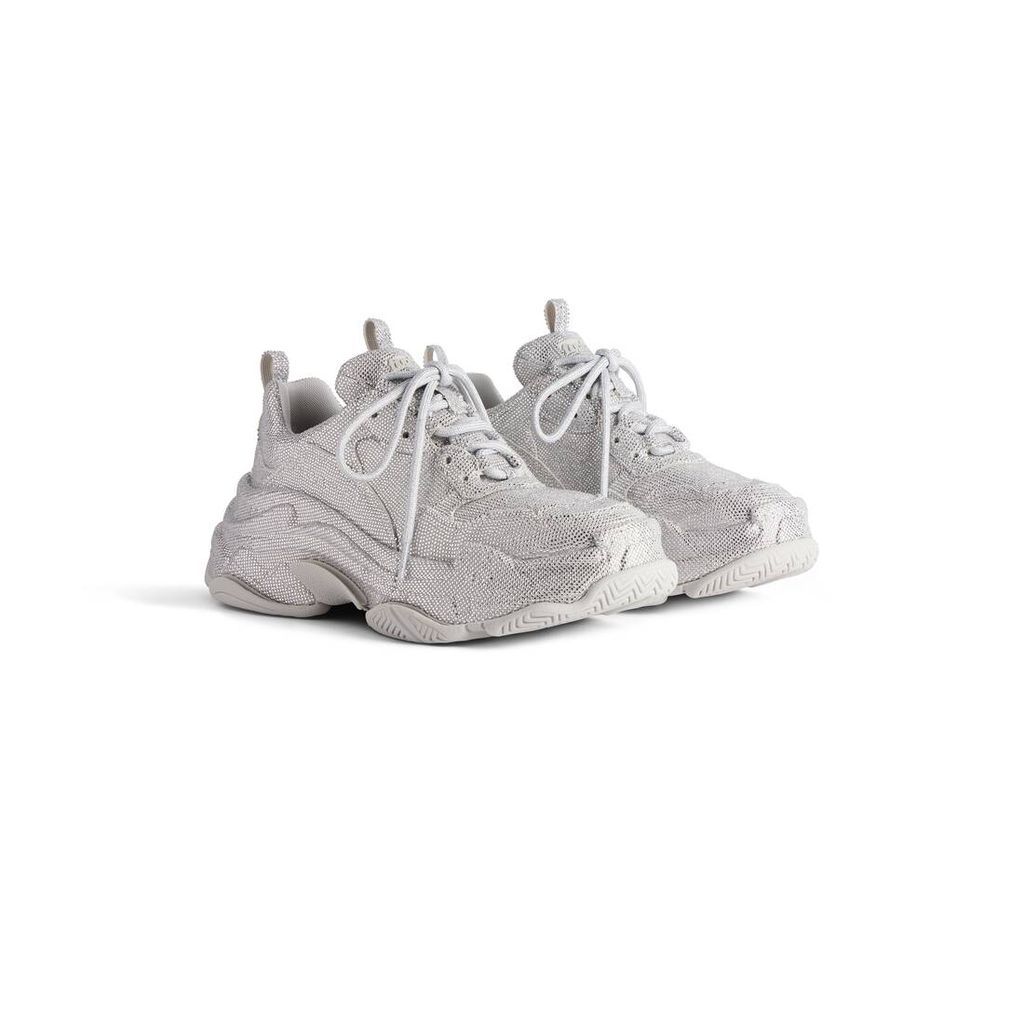 Triple S Sneaker With Rhinestones