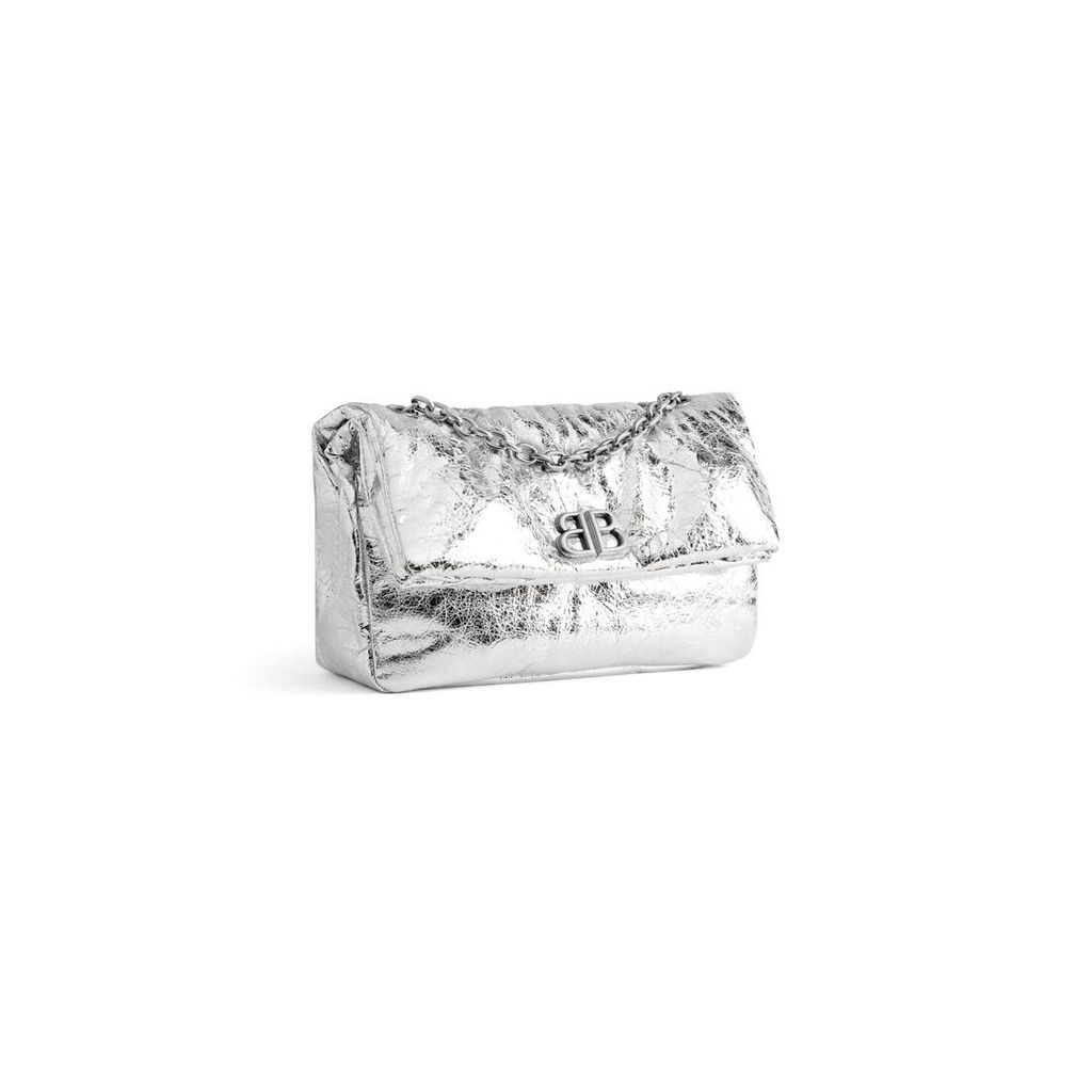 Monaco Small Chain Bag Metallized