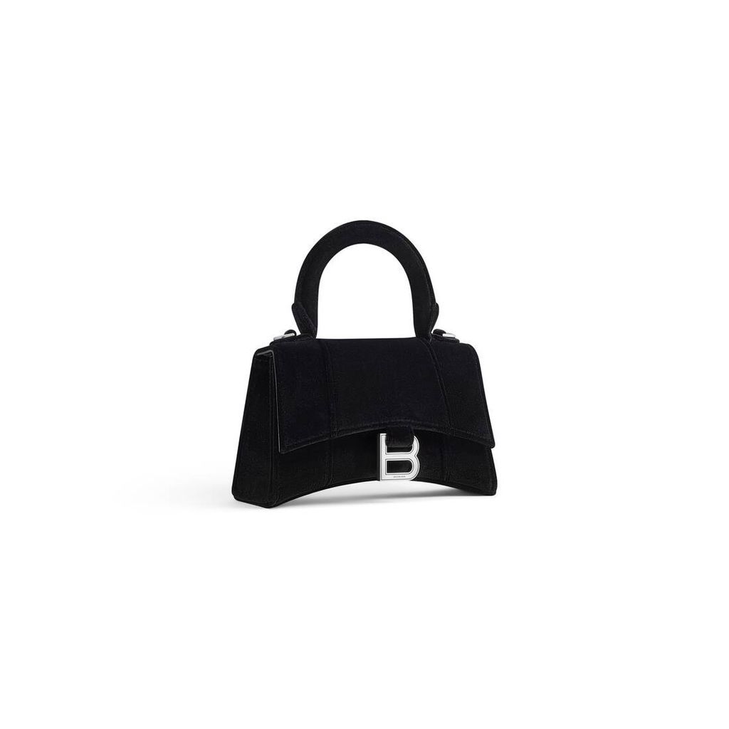 Hourglass XS Handbag Velvet Jersey