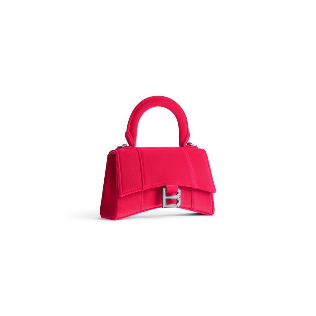 Hourglass XS Handbag Velvet Jersey