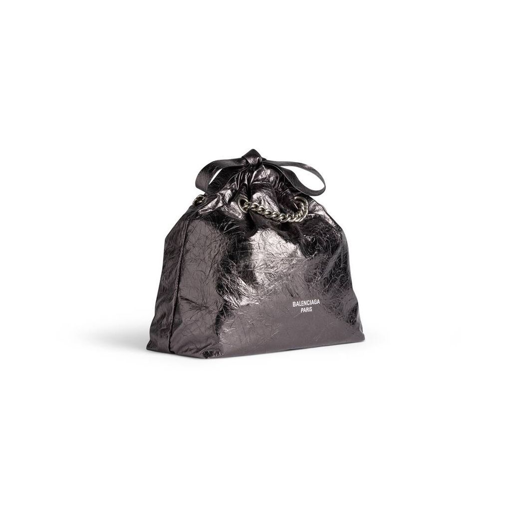 Crush Small Tote Bag Metallized