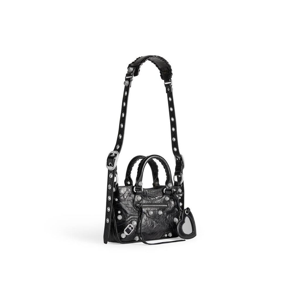 Neo Cagole Small Tote Bag With Rhinestones 