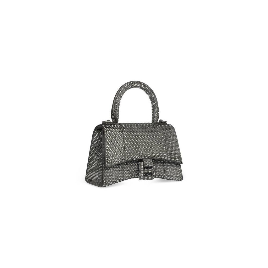 Hourglass Handbag Xs With Rhinestones