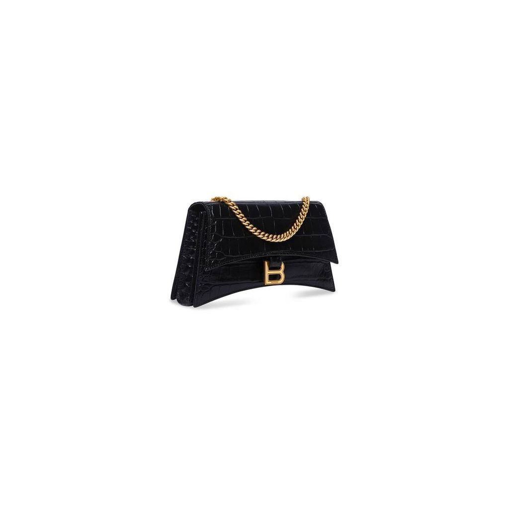 Crush XS Chain Bag Crocodile Embossed