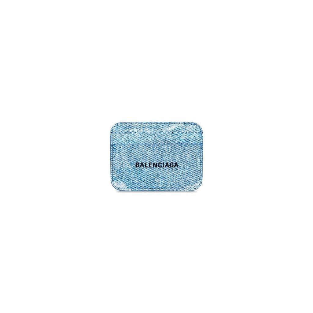 Cash Card Holder Denim Print