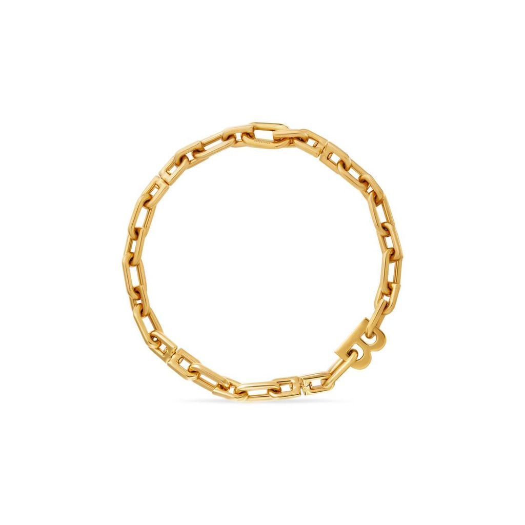 B Chain Thin Necklace