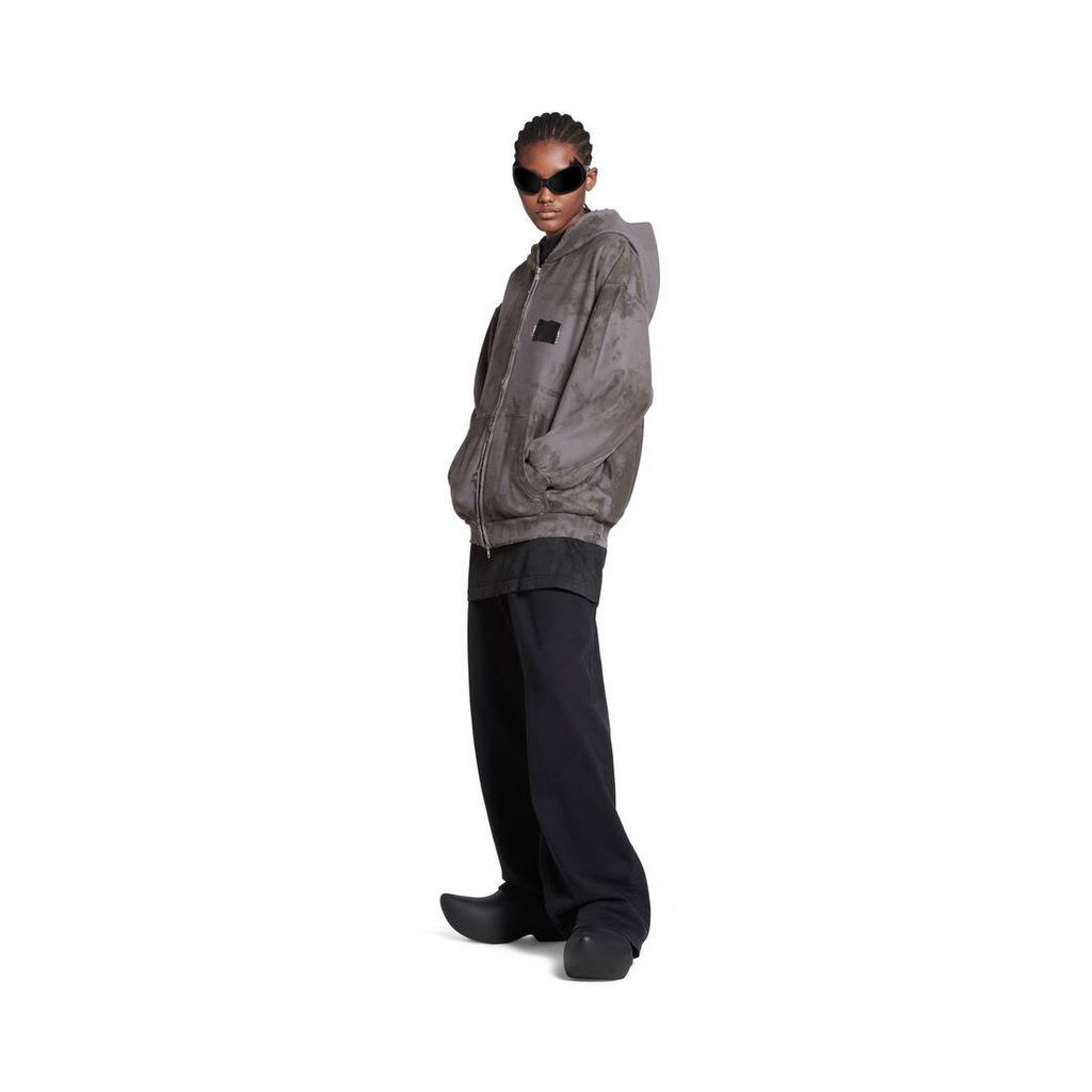 Gaffer Zip-Up Hoodie Small Fit