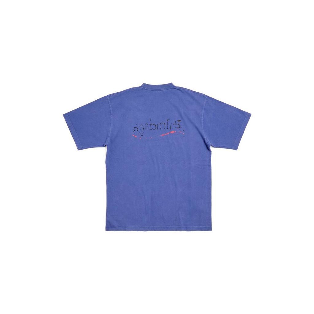 Hand-Drawn Political Campaign T-Shirt Large Fit