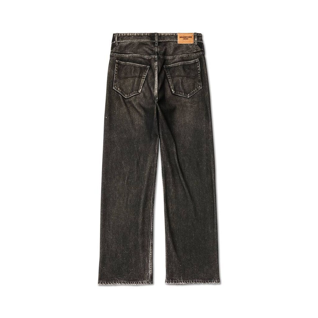 Denim Trompe L'Œil Pants
