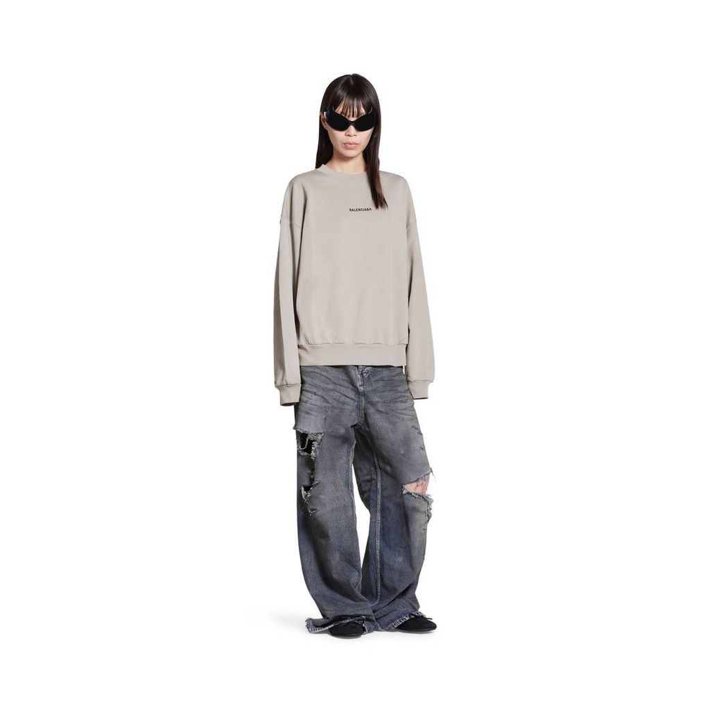 Balenciaga Back Sweatshirt Regular Fit