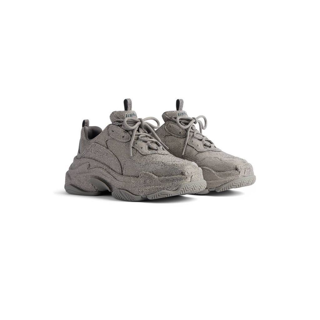 Triple S Sneaker With Rhinestones