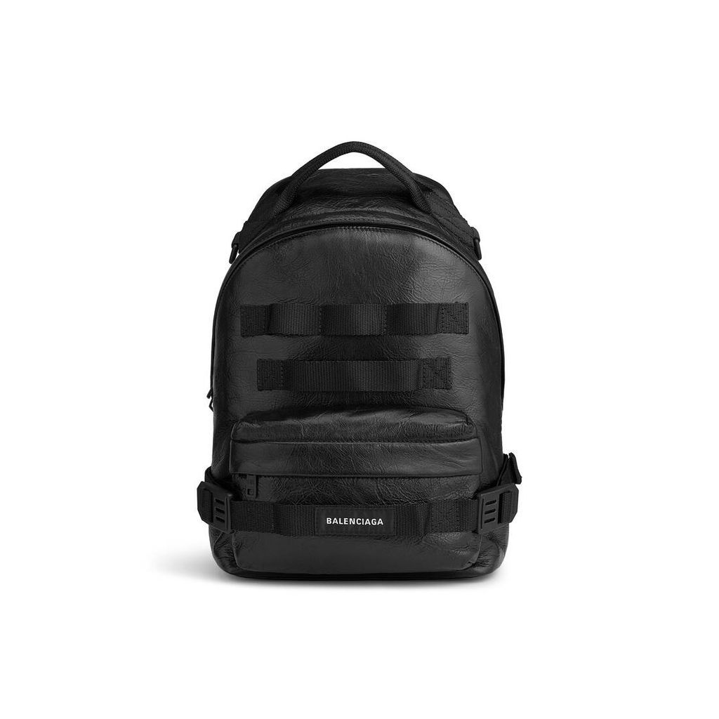 Army Small Multicarry Backpack In Arena Lambskin 