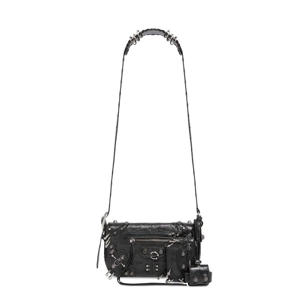 Le Cagole XS Flap Bag With Piercings