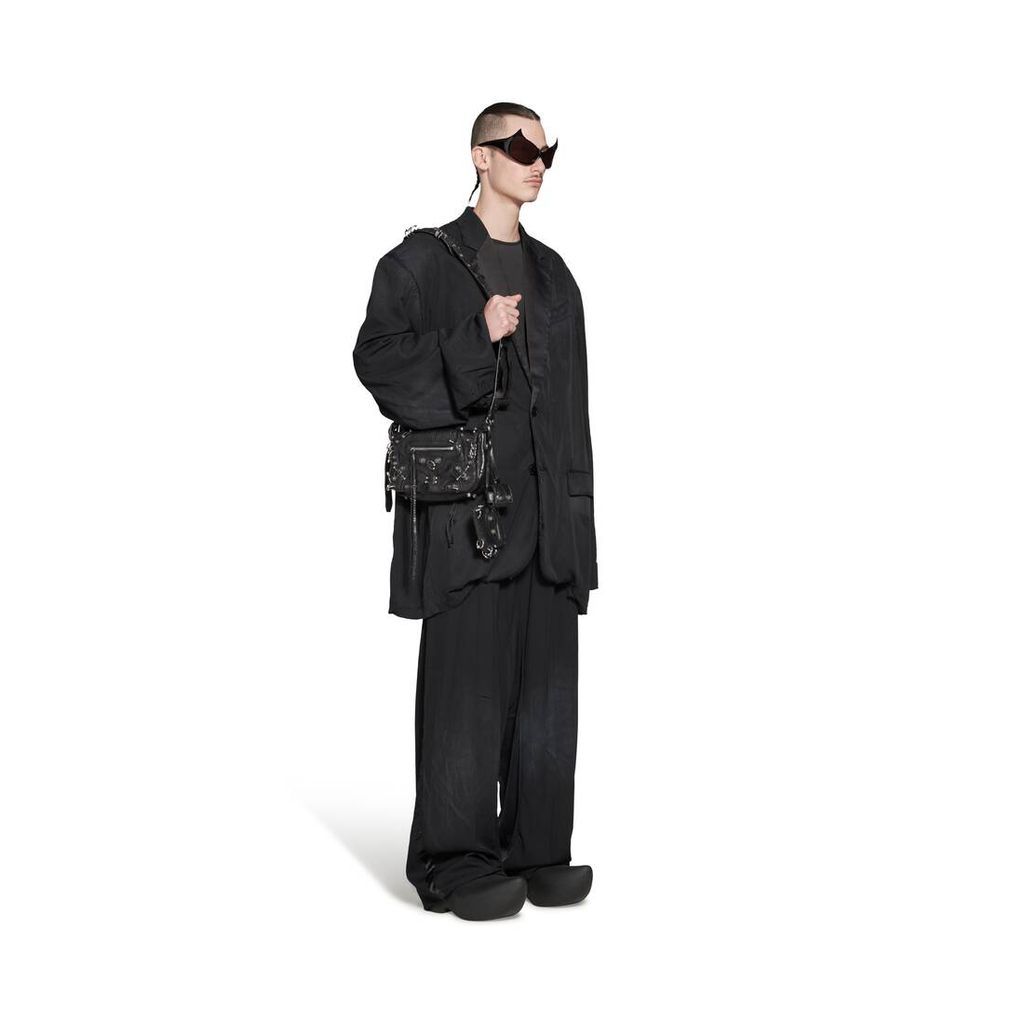 Le Cagole XS Flap Bag With Piercings