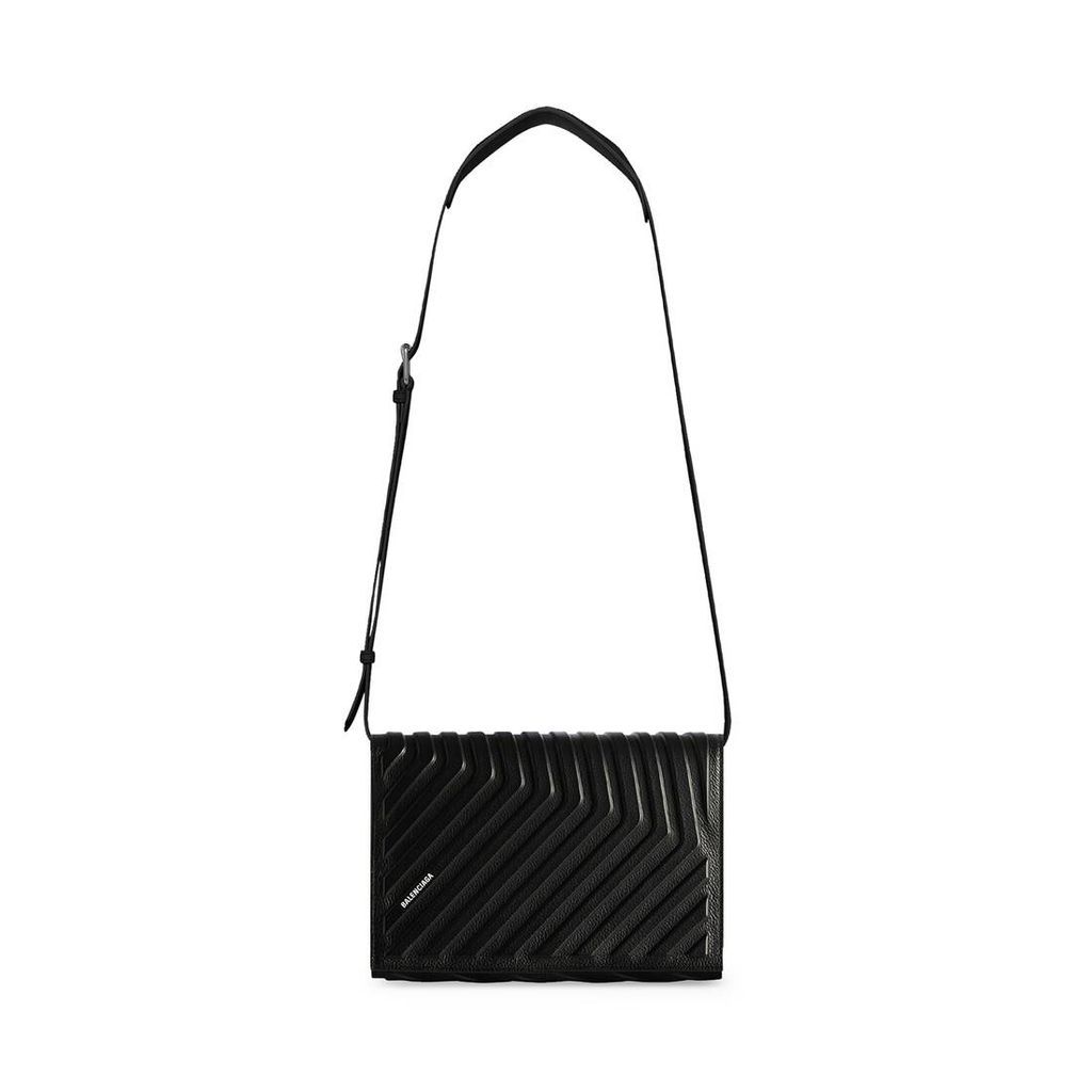Car Flap Bag With Strap