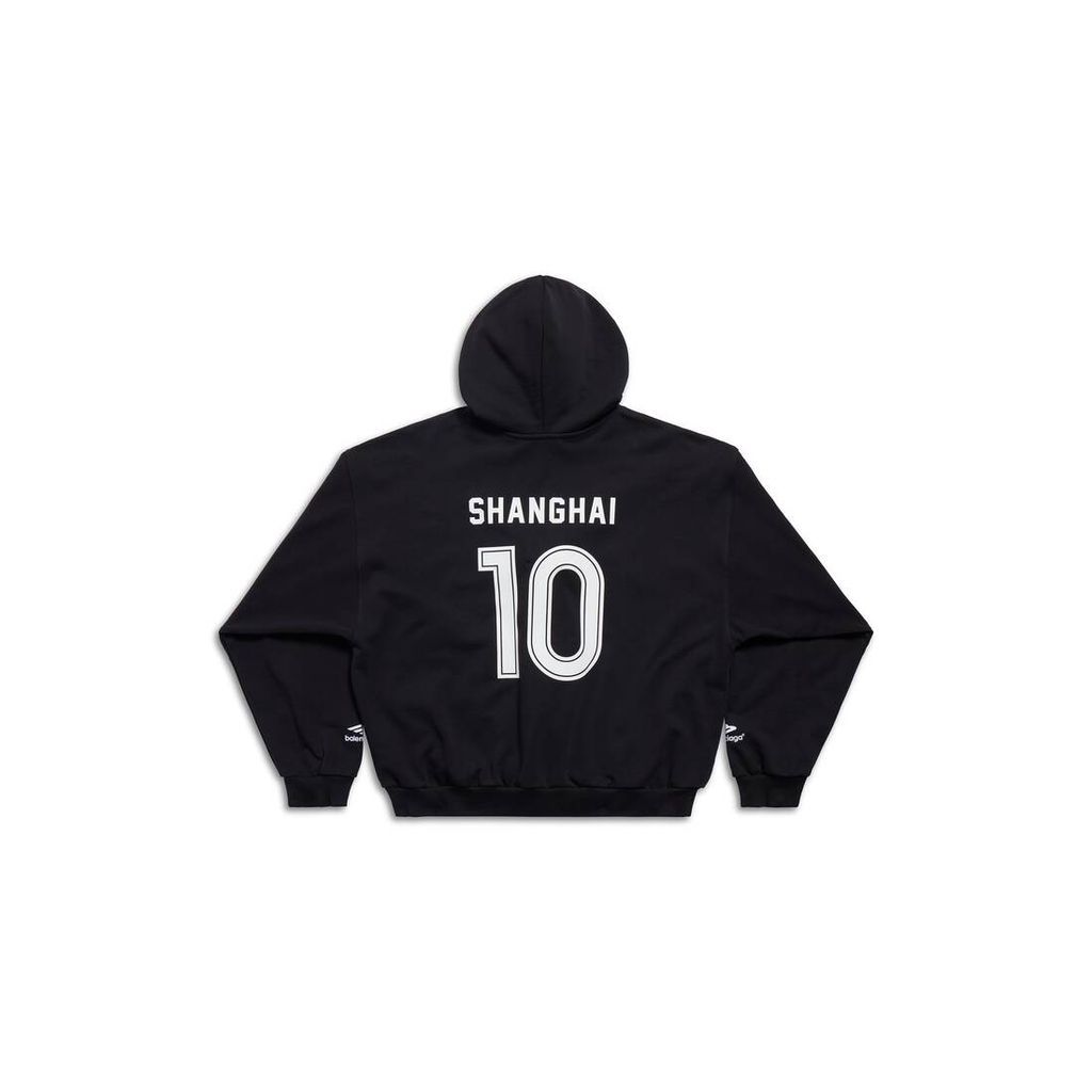 Shanghai Soccer Zip-Up Hoodie Medium Fit