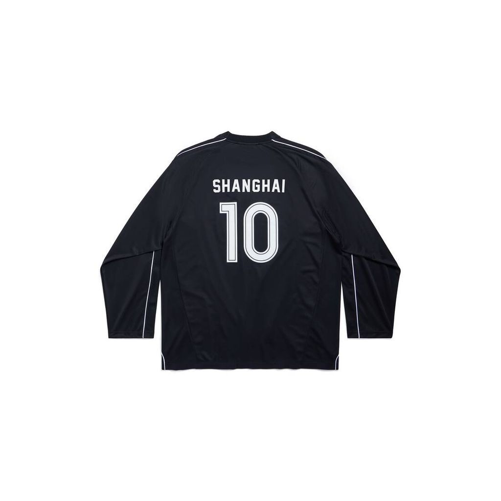 Shanghai Soccer Long Sleeve T-Shirt Oversized
