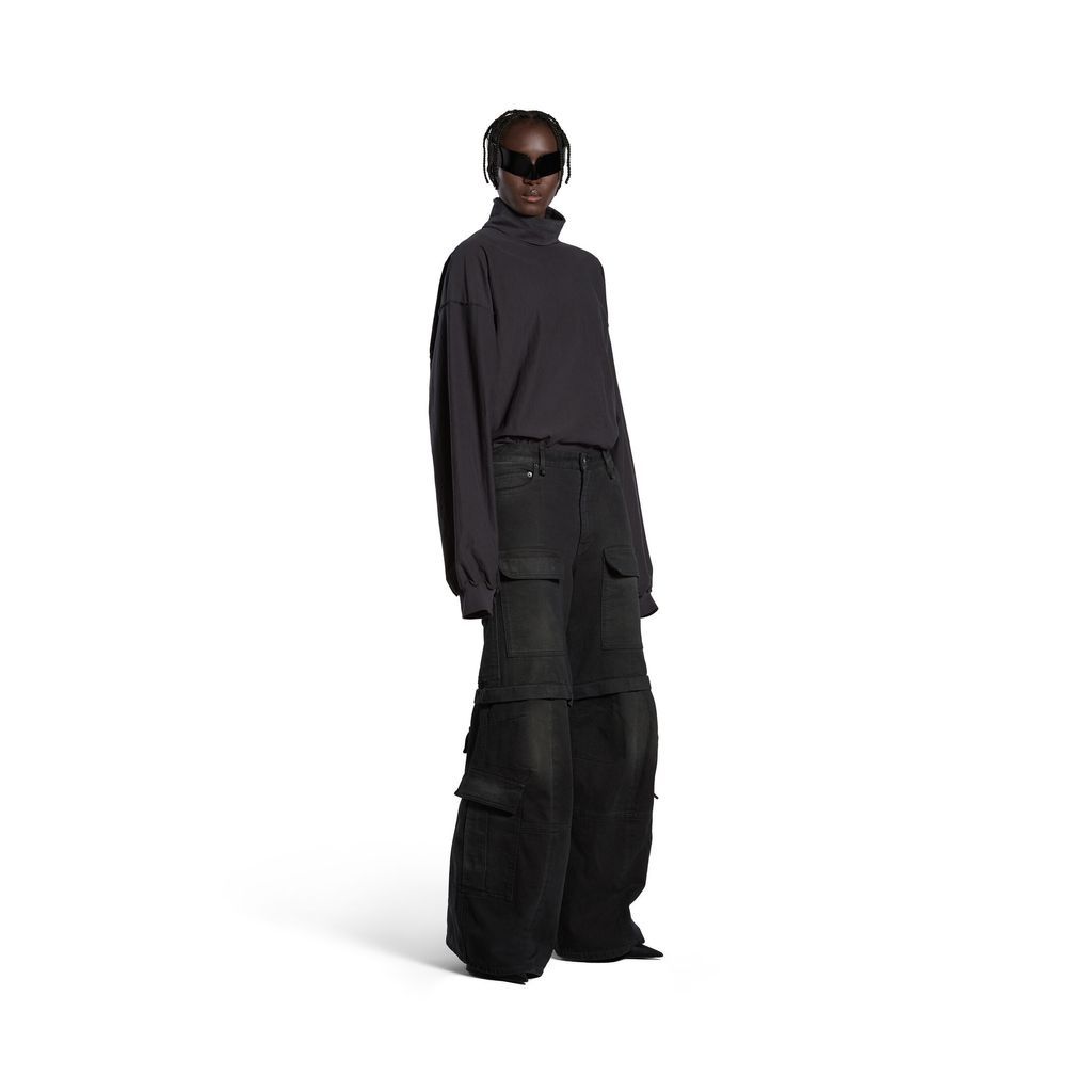 Flared Cargo Pants